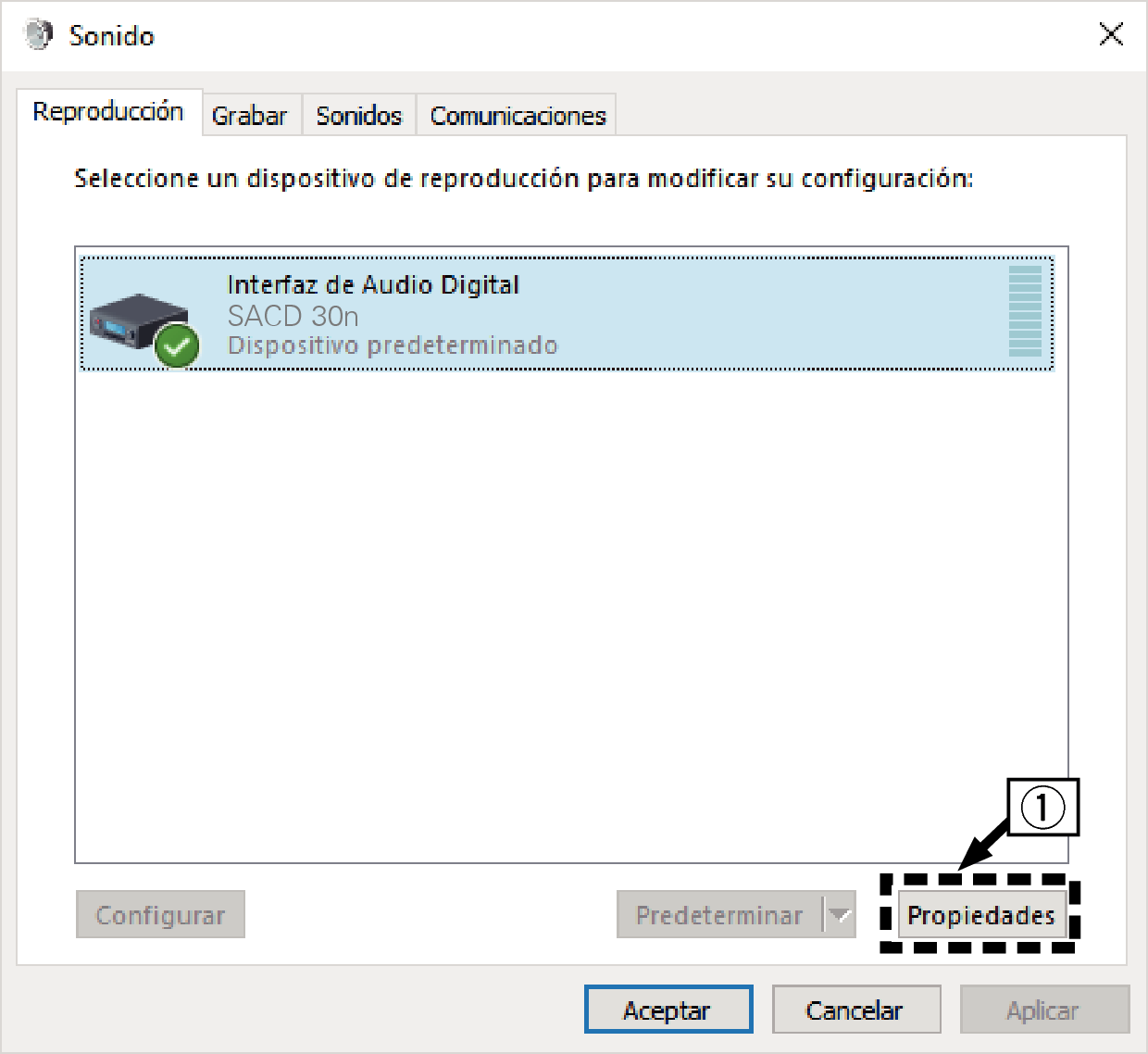 Windows setting 1 SACD30n